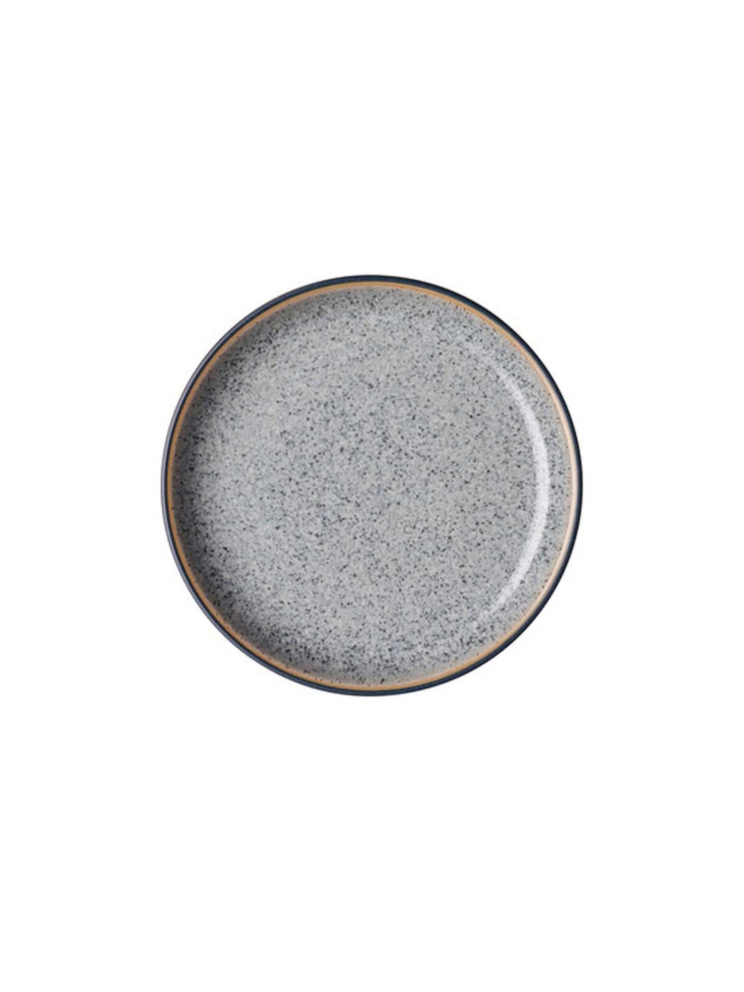 DENBY Studio Grey Stoneware Half Plate - Set of 1