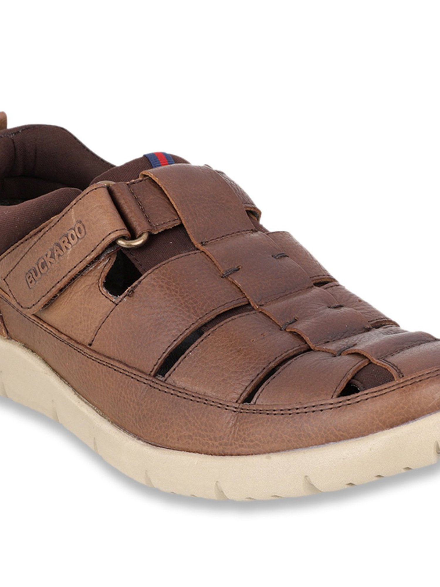 Buckaroo Men's WALKTON Tan Fisherman Sandals