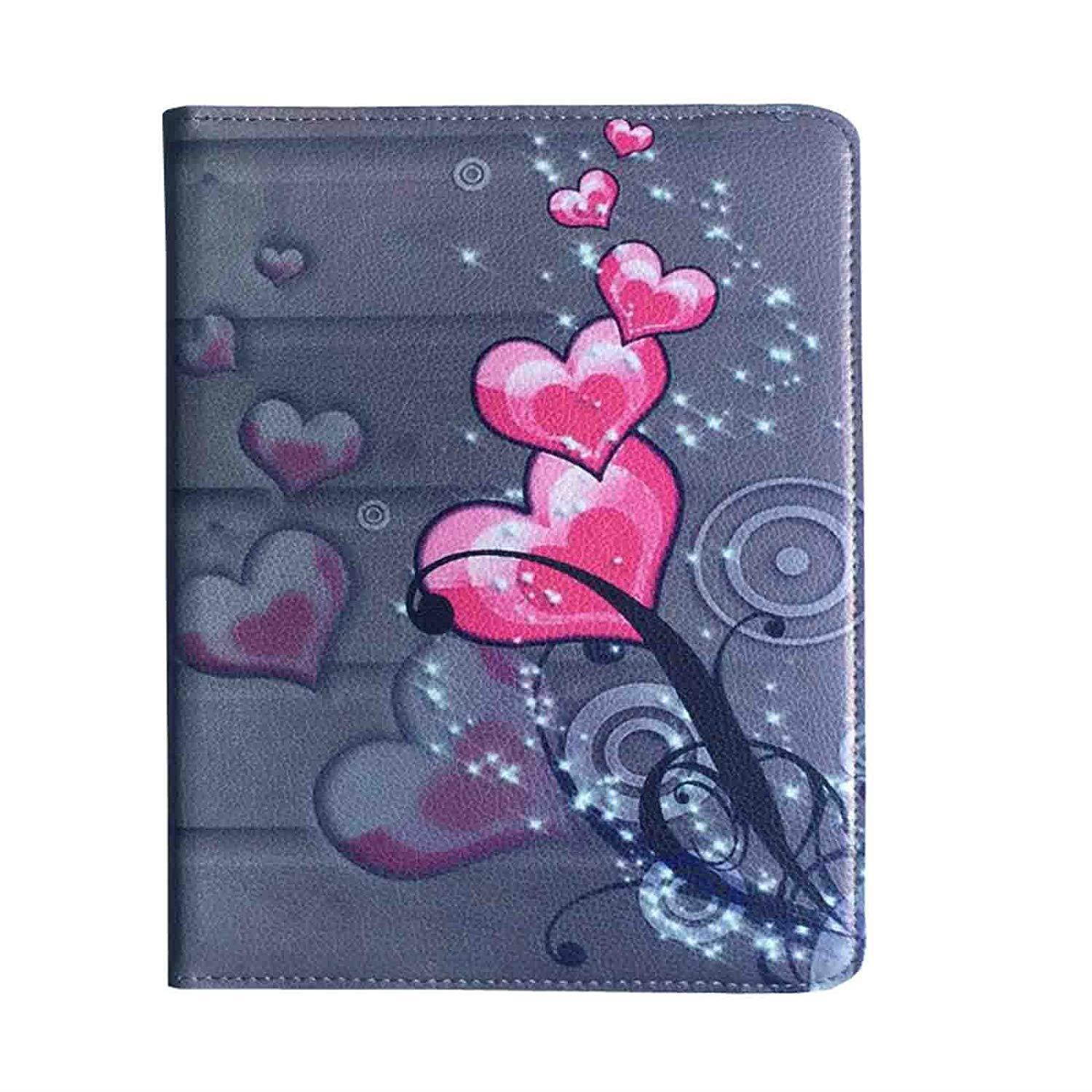 iPad 2 Case, iPad 3 Case, iPad 4 Case, JYtrend (R) Rotating Stand Smart Case Cover Magnetic Auto Wake Up/Sleep For iPad 2/3/4 A1395 A1396 A1397 A1403 A1416 A1430 A1458 A1459  A1460 (Heart Flower)