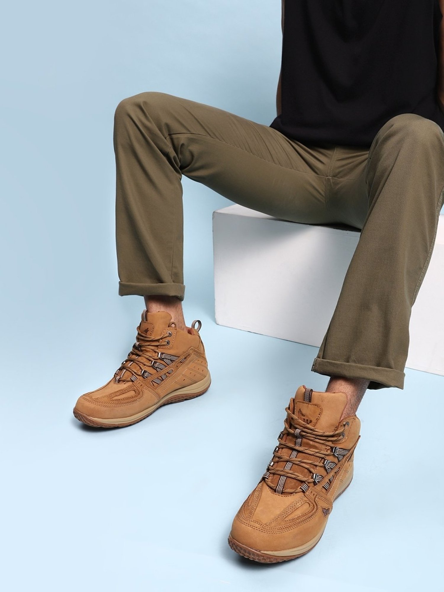 Red Chief Men's Brown Casual Boots