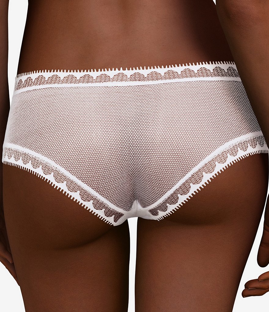 Chantelle Day to Night Mesh Lined Lace Hipster Panty