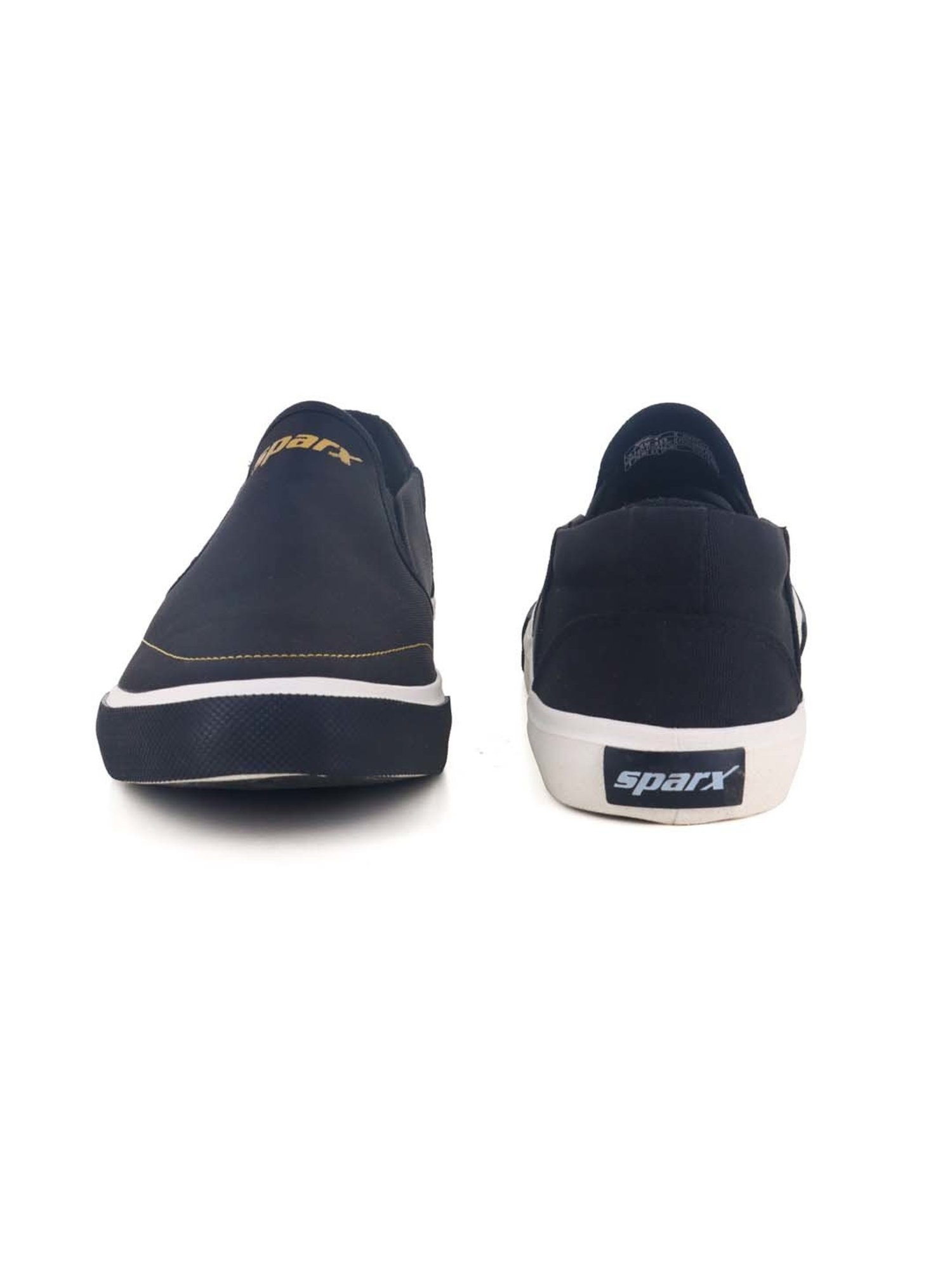 Sparx Men's Black Casual Loafers