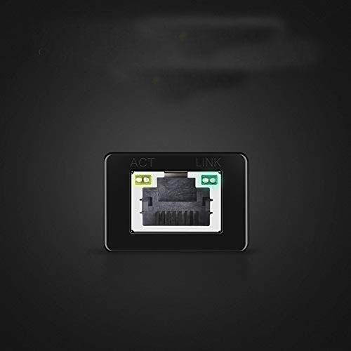 Ethernet Adapter USB 20 to 10100 Network RJ45 LAN Wired Adapter for  Switch Wii Wii U MacBook Chromebook Windows 10 81 Mac OS Surface Pro Linux ASIX AX88772 Chipset Black