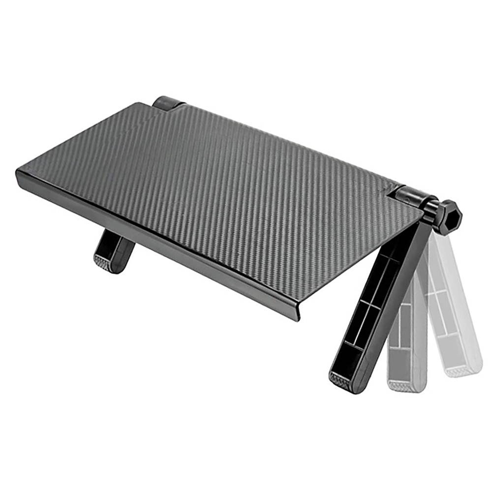 13 Inch Wide Platform Adjustable Screen Stand Stand, Desktop Computer Monitor Streaming Cable Box TV Fire TV Top Stand Stand-Black