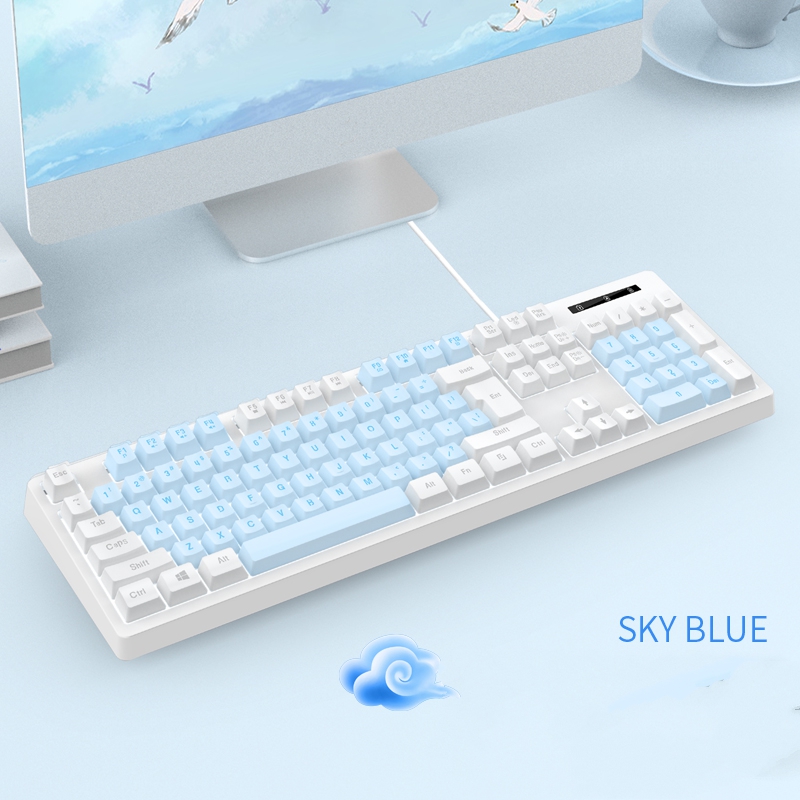 2, 60% Wired/Wireless Mechanical Keyboard (Kailh Box Brown Switch/White Case) - Full Keys Programmable - True RGB Backlit - Tap Arrow Keys - Double Shot PBT Keycaps - NKRO - 1900mAh Battery