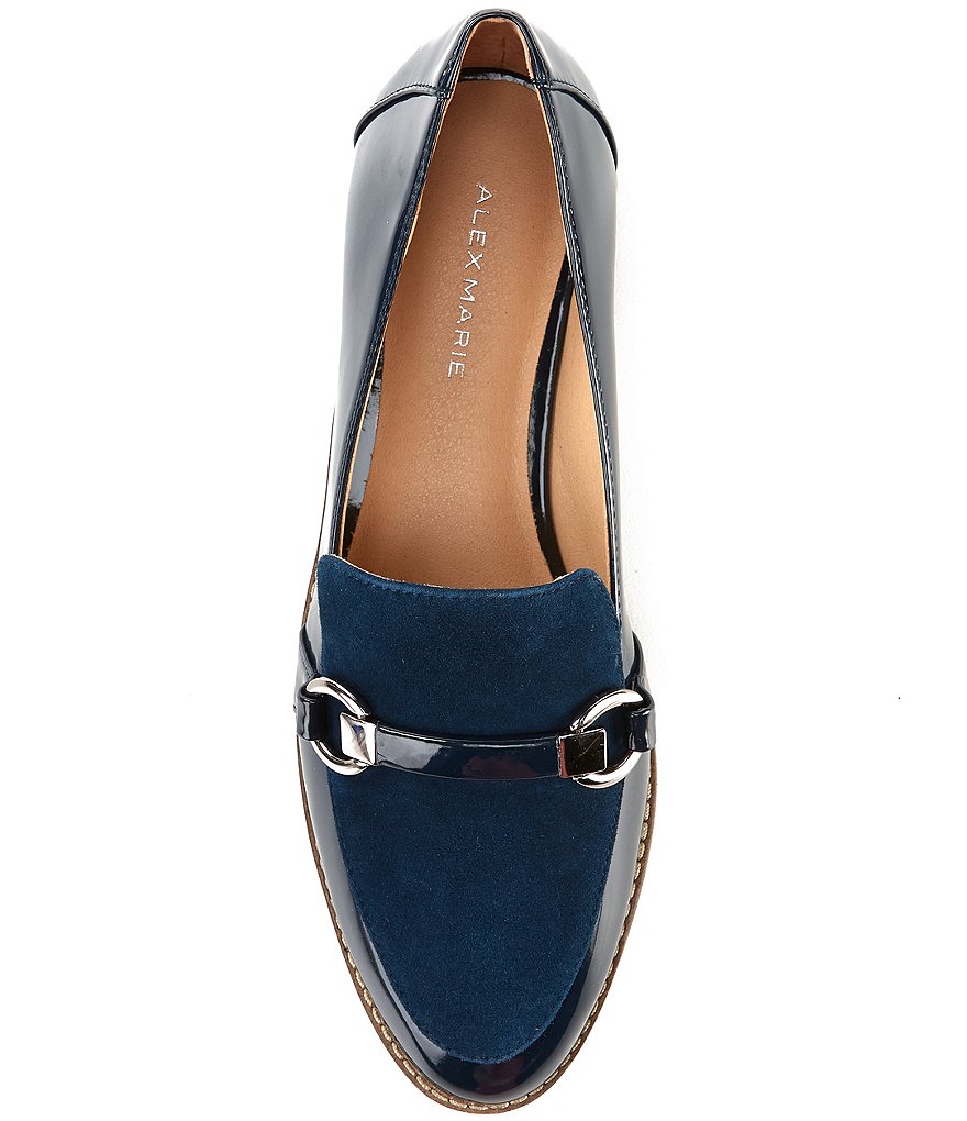 Alex Marie Gemima Patent Platform Loafers
