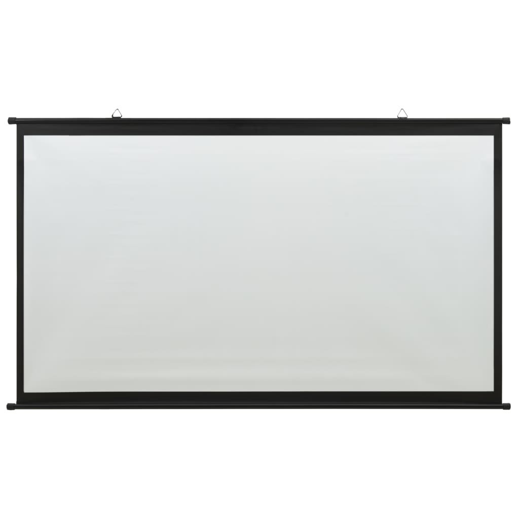 vidaXL Projection Screen 72" 16:9 Home Theater Screen Office Presentation