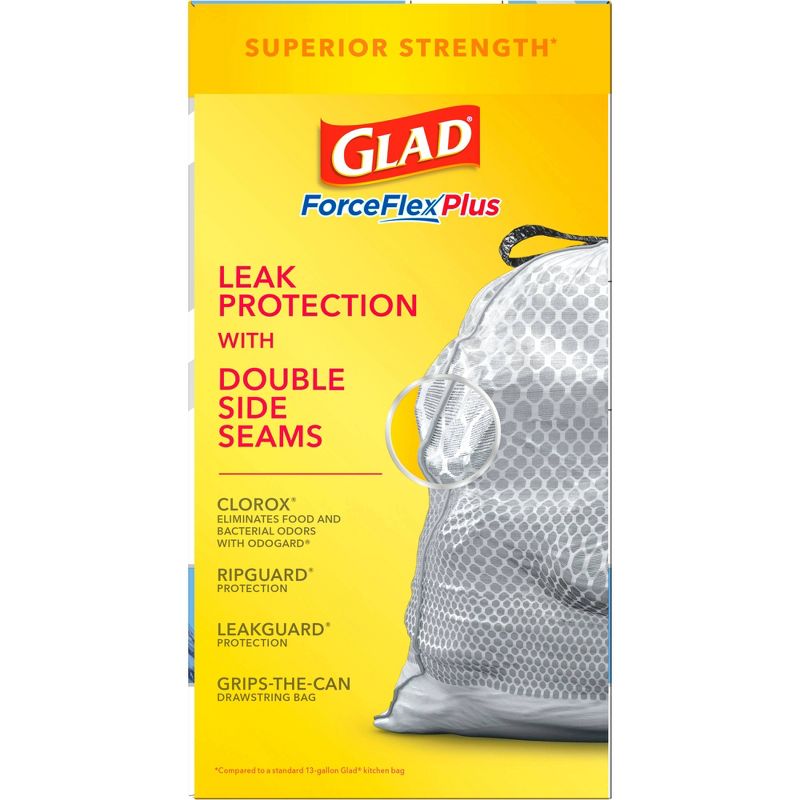 Hefty Strong Extra Large Drawstring Trash Bags - 33 Gallon - 26ct