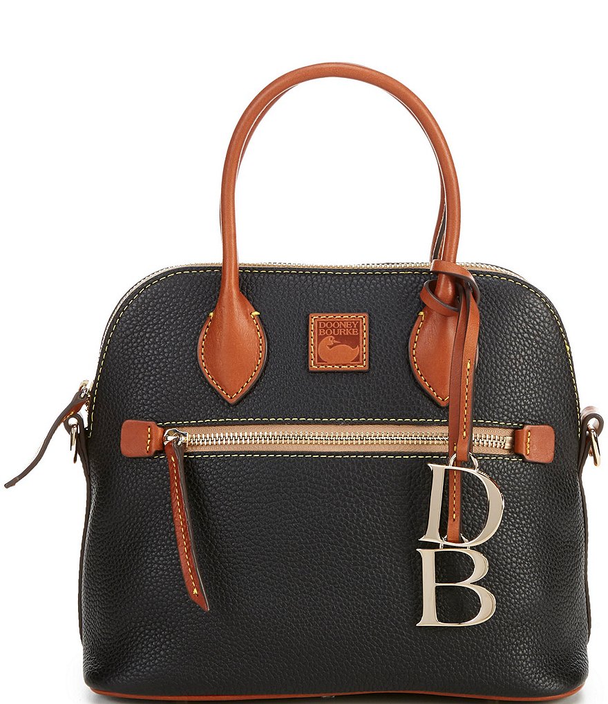 Dooney & Bourke Pebble Collection Domed Satchel Bag