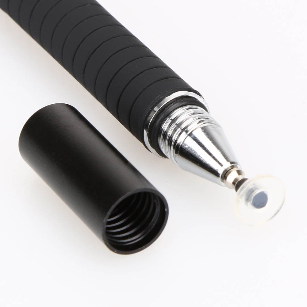 Universal 3 in 1 High Sensitive Capacitive Double-headed Touch Screen Stylus Drawing Pen for Samsung Mobile Phone Tablet  Red