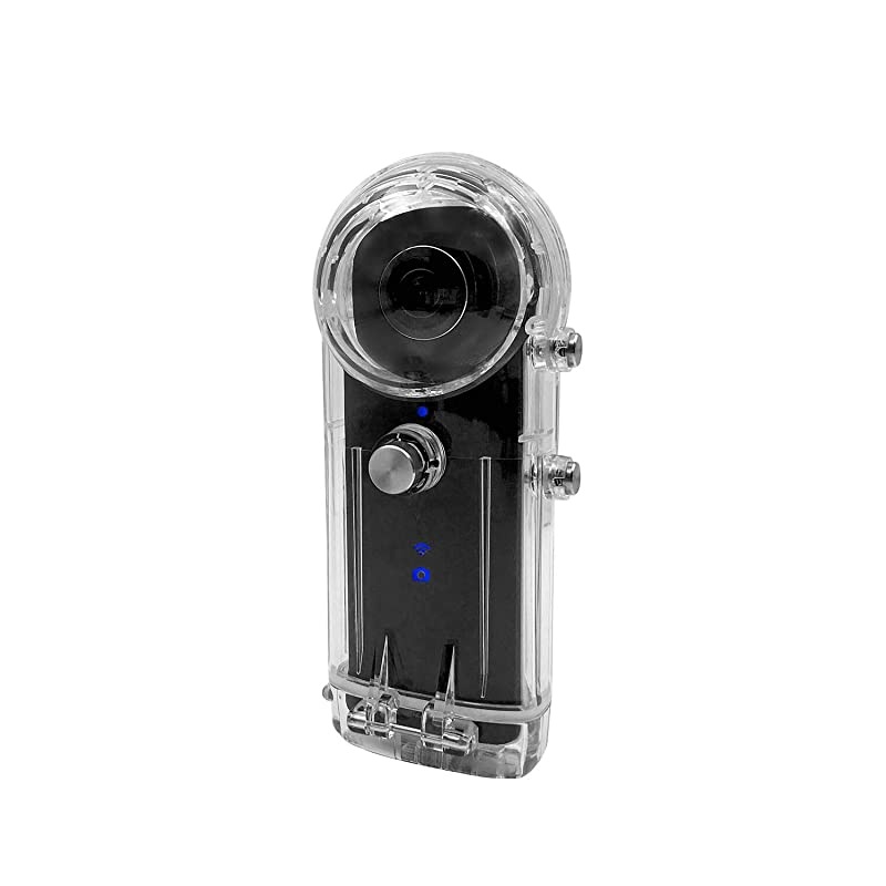 Housing Case for Ricoh Theta Spherical Cameras (V, S & SC) with Underwater Diving 30M Protective Shell Accessories