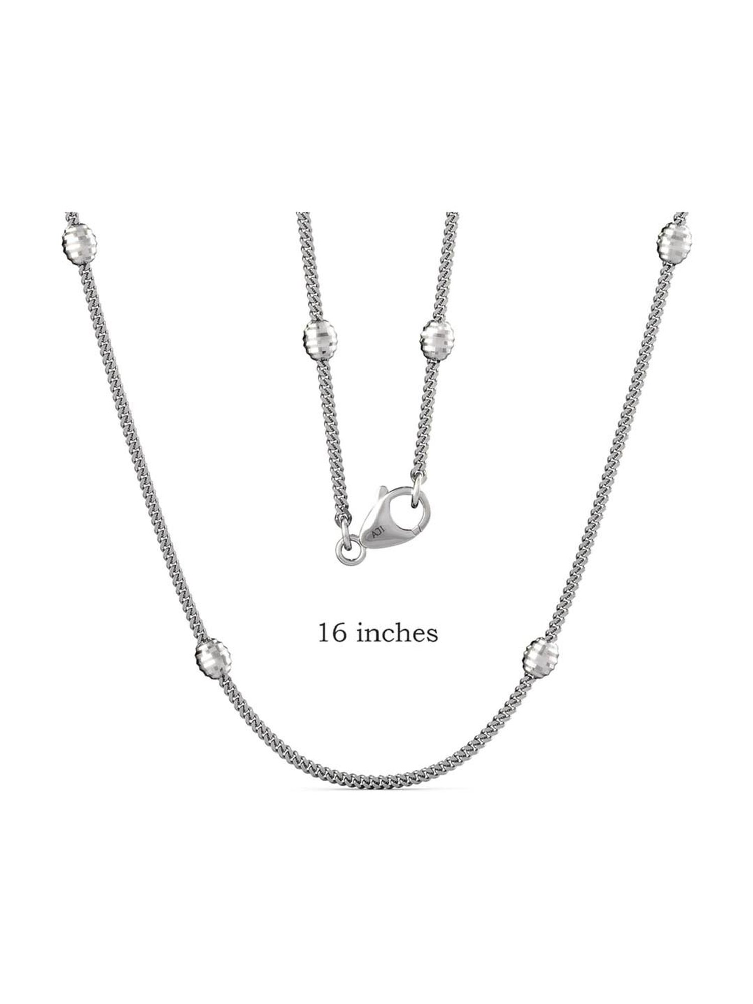Joyalukkas 950 Platinum Chain for Women