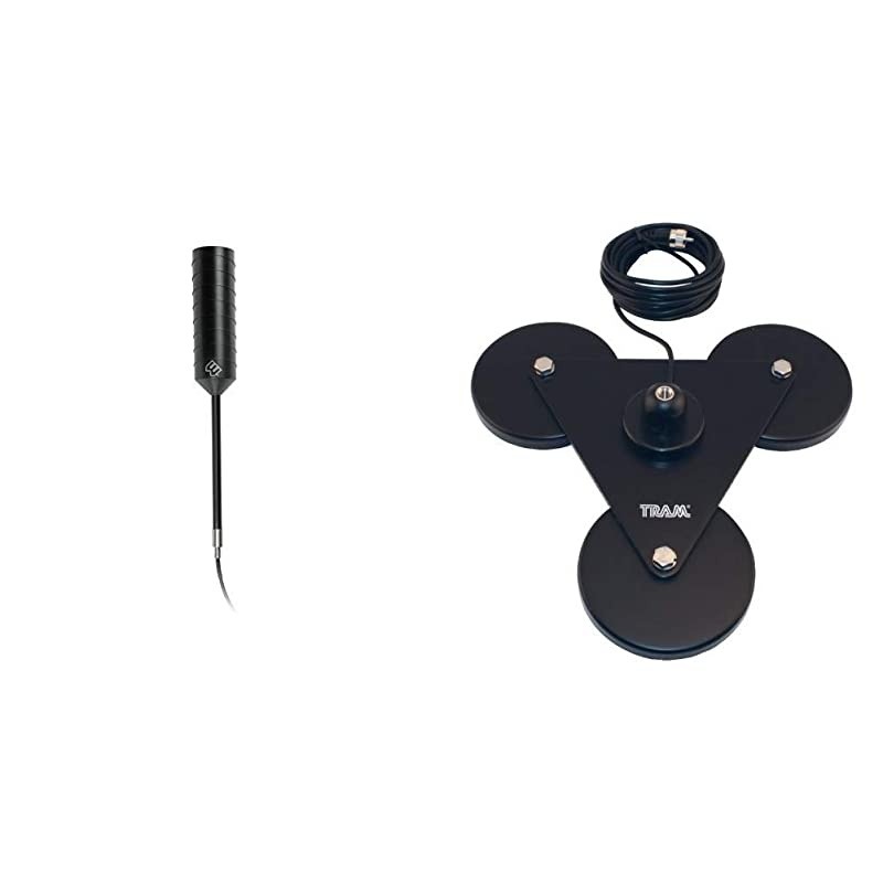 Wilson Electronics 17&rdquo; / 32&rdquo; / 45&rdquo; 4G Truck and RV Spring-Mount Antenna w/ 14 ft. RG58 cable, SMA Male Connector (304415)