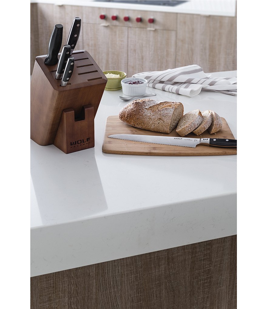 Wolf Gourmet 7-Piece Knife Block Set
