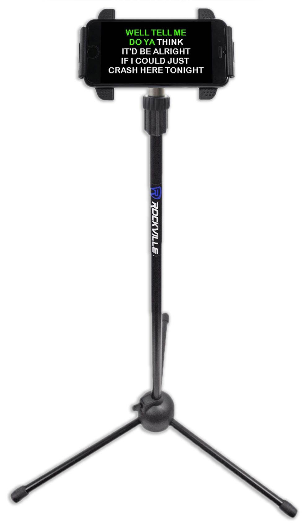 Rockville IPS20 Tablet/SmartPhone/iPhone/iPad Tripod Stand 4 Youtube Karaoke