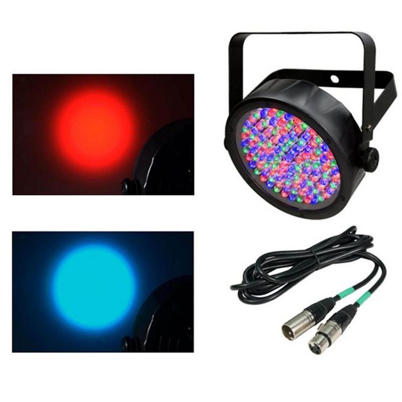 NEW CHAUVET SlimPar 56 LED DMX Slim Style Par Can DJ Stage Light + 25' DMX Cable