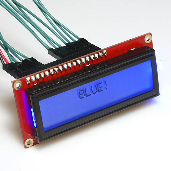 SparkFun Basic 16x2 Character LCD - RGB Backlight 5V