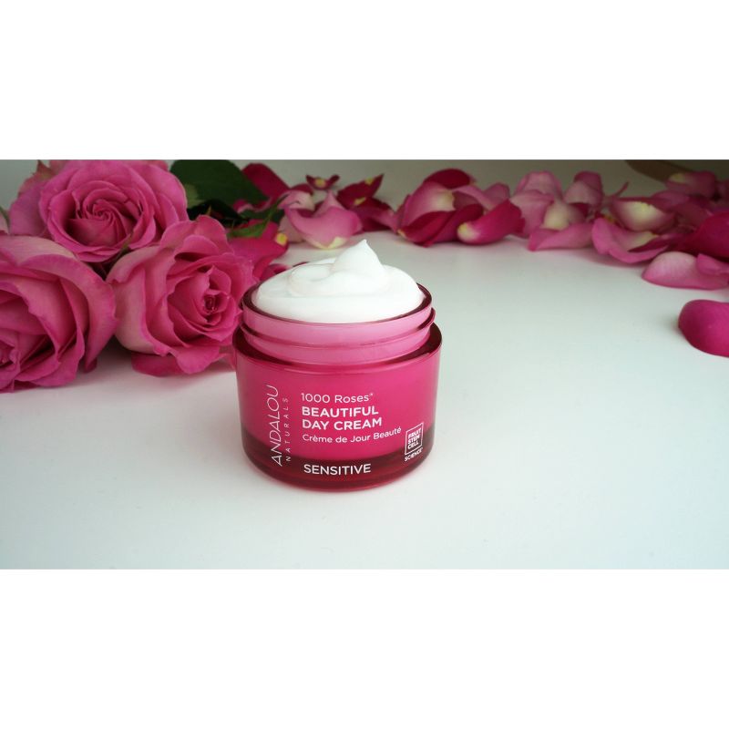 Andalou Naturals 1000 Roses Beautiful Day Cream - 1.7 Oz