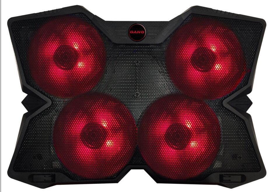 Butterfly-shaped gaming laptop cooler cooling base 15.6-inch 17-inch