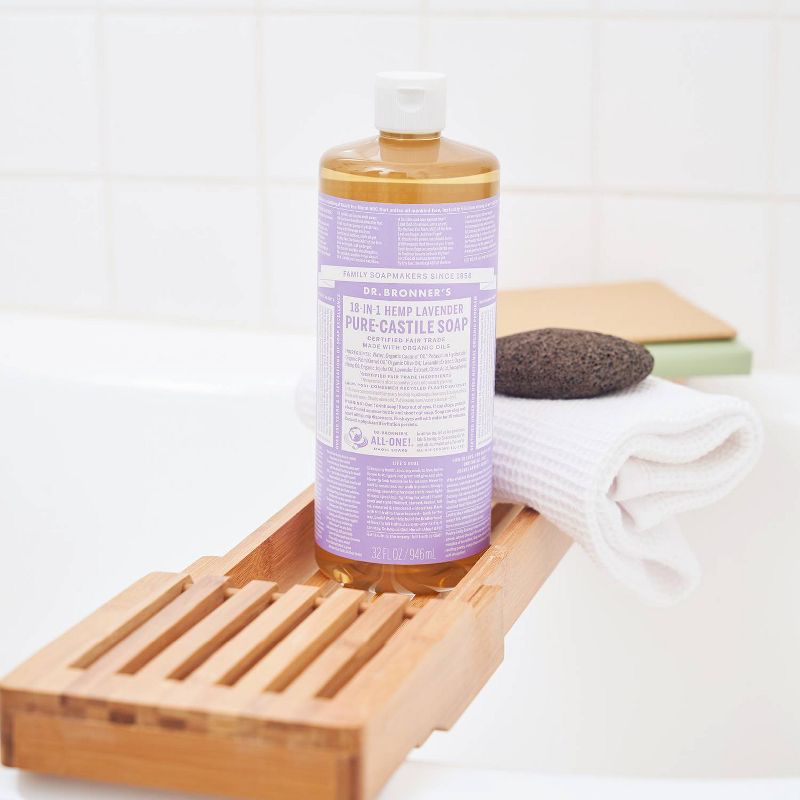Dr. Bronner's 18-In-1 Hemp Pure-Castile Soap - Lavender - 32 fl oz