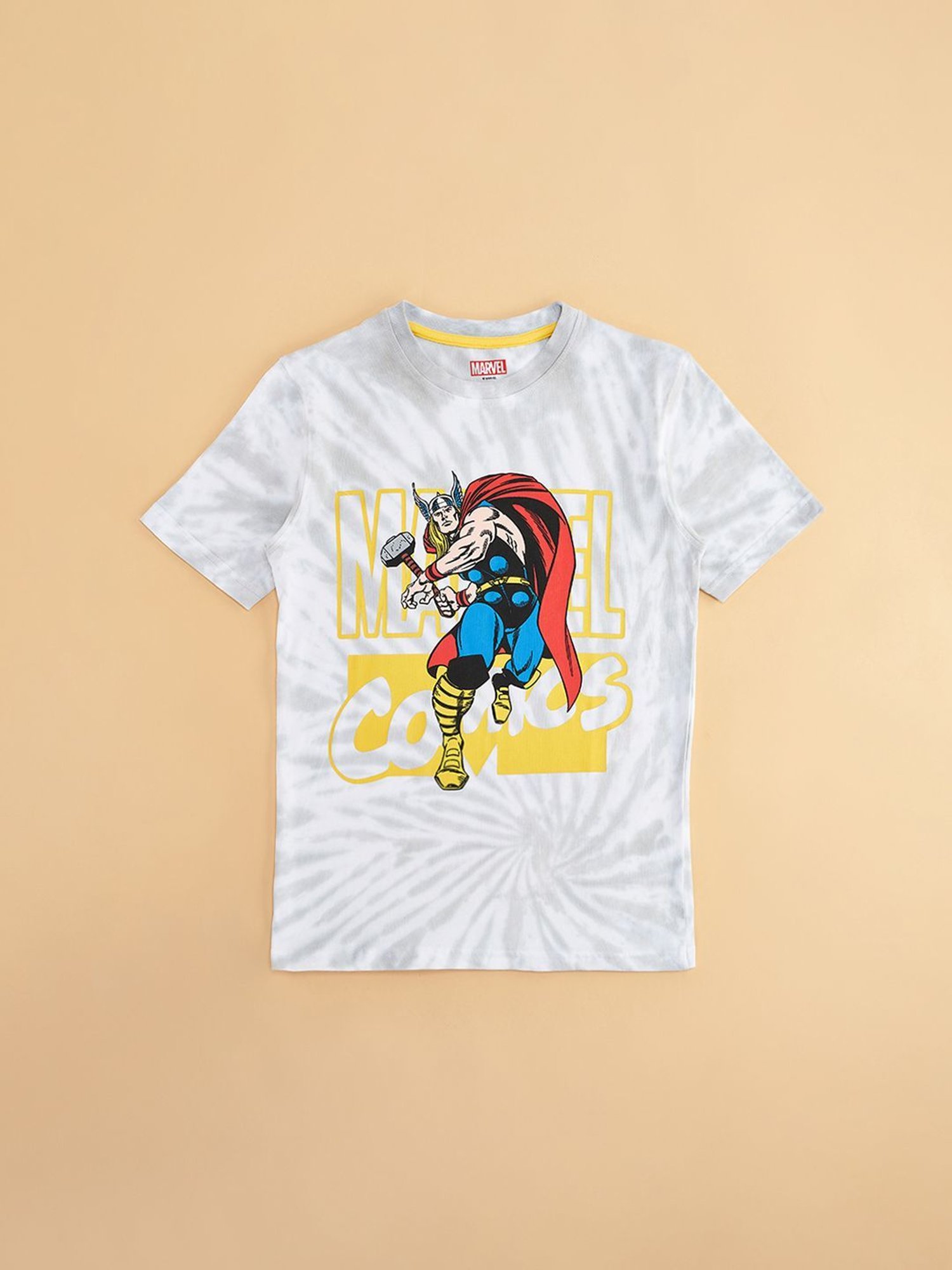 Pantaloons Junior White Printed T-Shirt