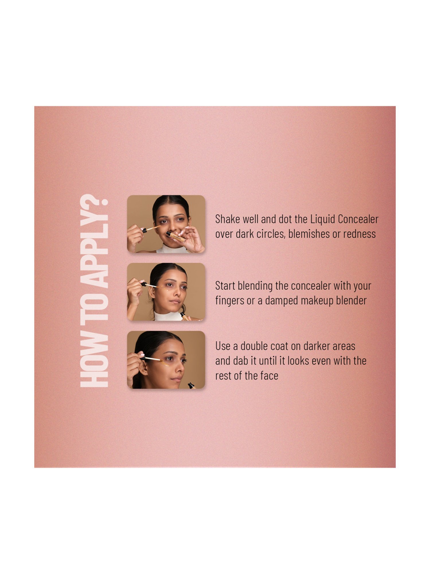 SWISS BEAUTY Liquid Concealer Orange - 6 gm