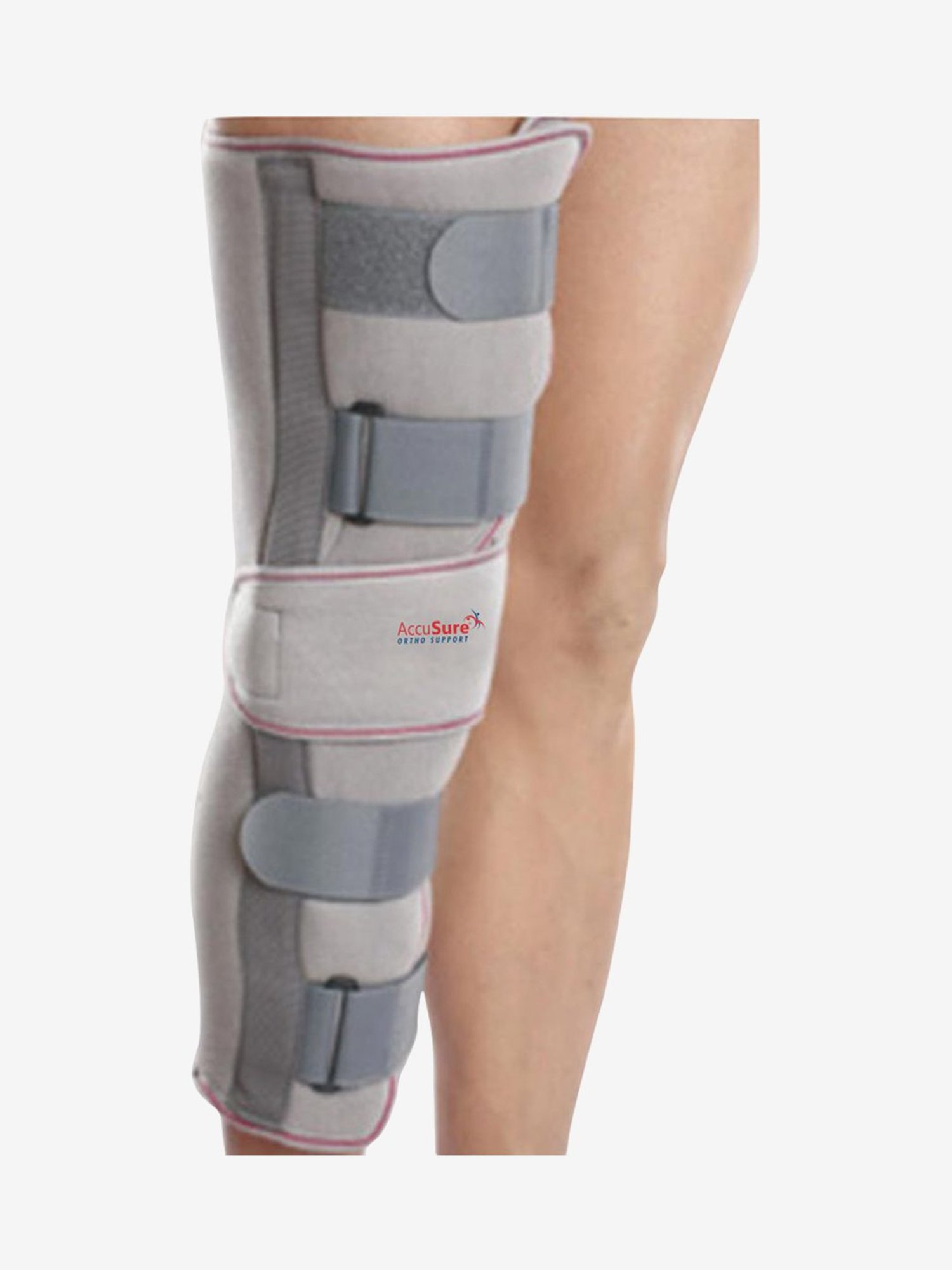 AccuSure K7 Knee Immobilizer Support - Size S (Grey)