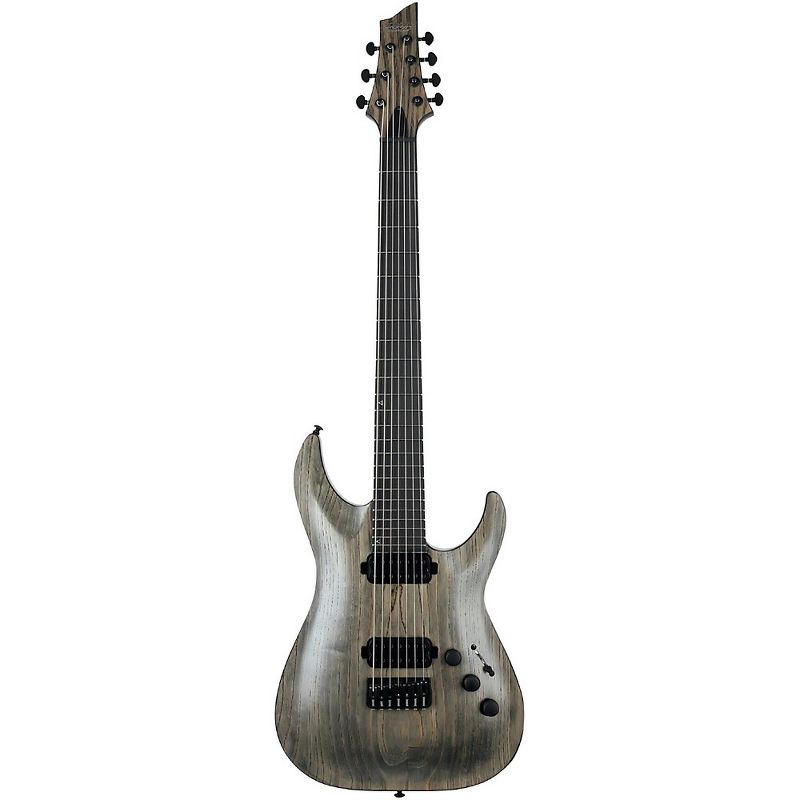 Schecter Guitar Research C-7 Apocalypse 7-String Electric Guitar Charcoal Gray