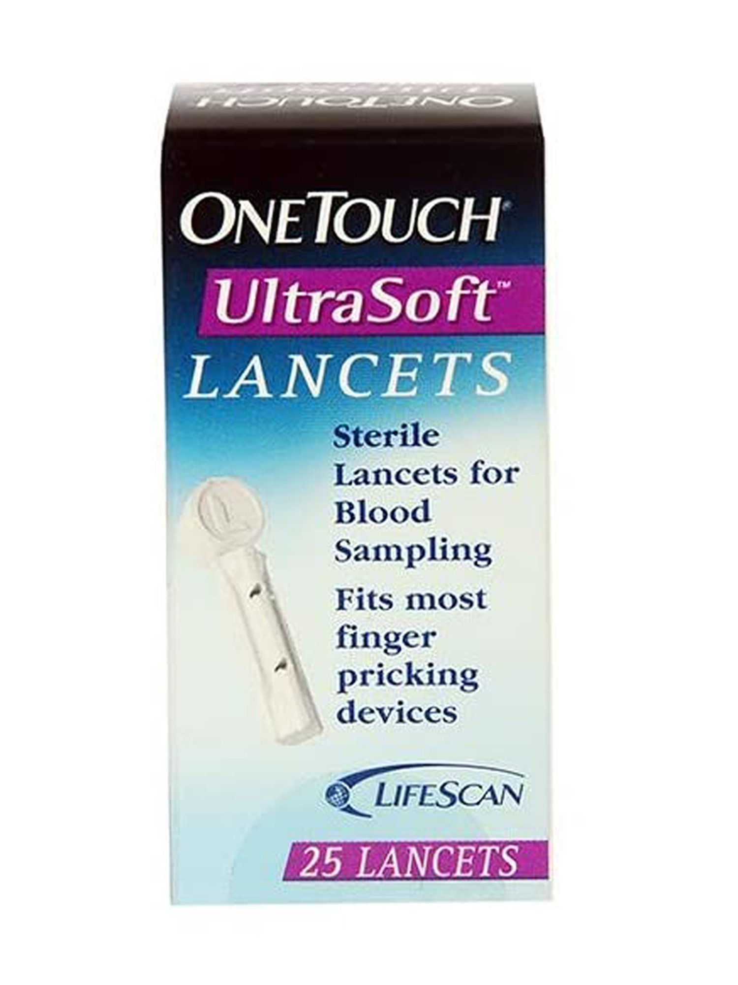 OneTouch Ultra Test Strips | Pack of 50 Strips with 50 OneTouch UltraSoft Lancets