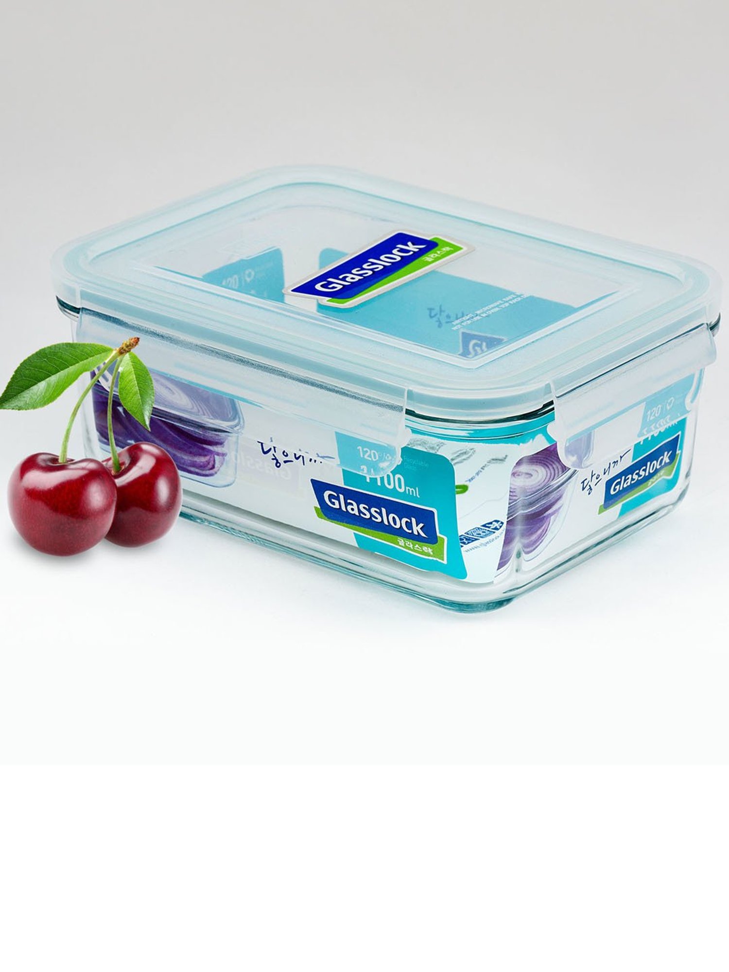 Glasslock Transparent Glass 1100 ml Jars and Container