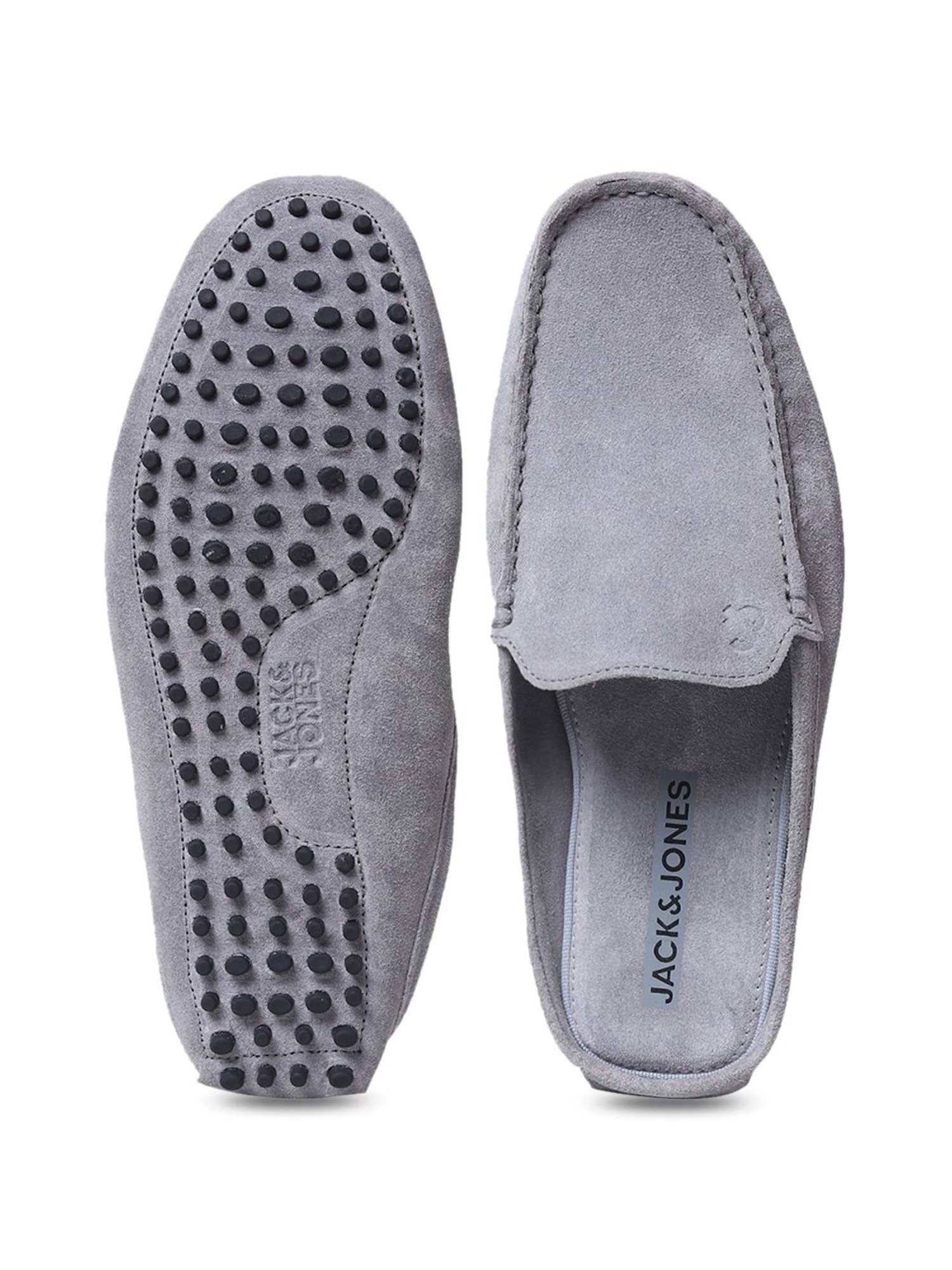 Jack & Jones Men's Grey Mule Shoes