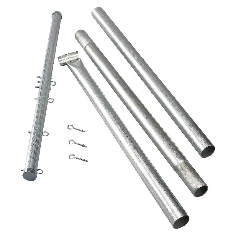 Household Essentials Steel T Leg Clothesline Pole