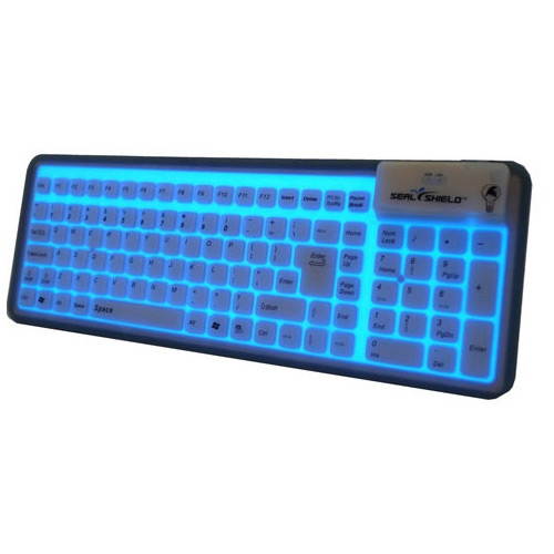 SEAL SHIELD GLOW2 S106G2 Black Wired Keyboard