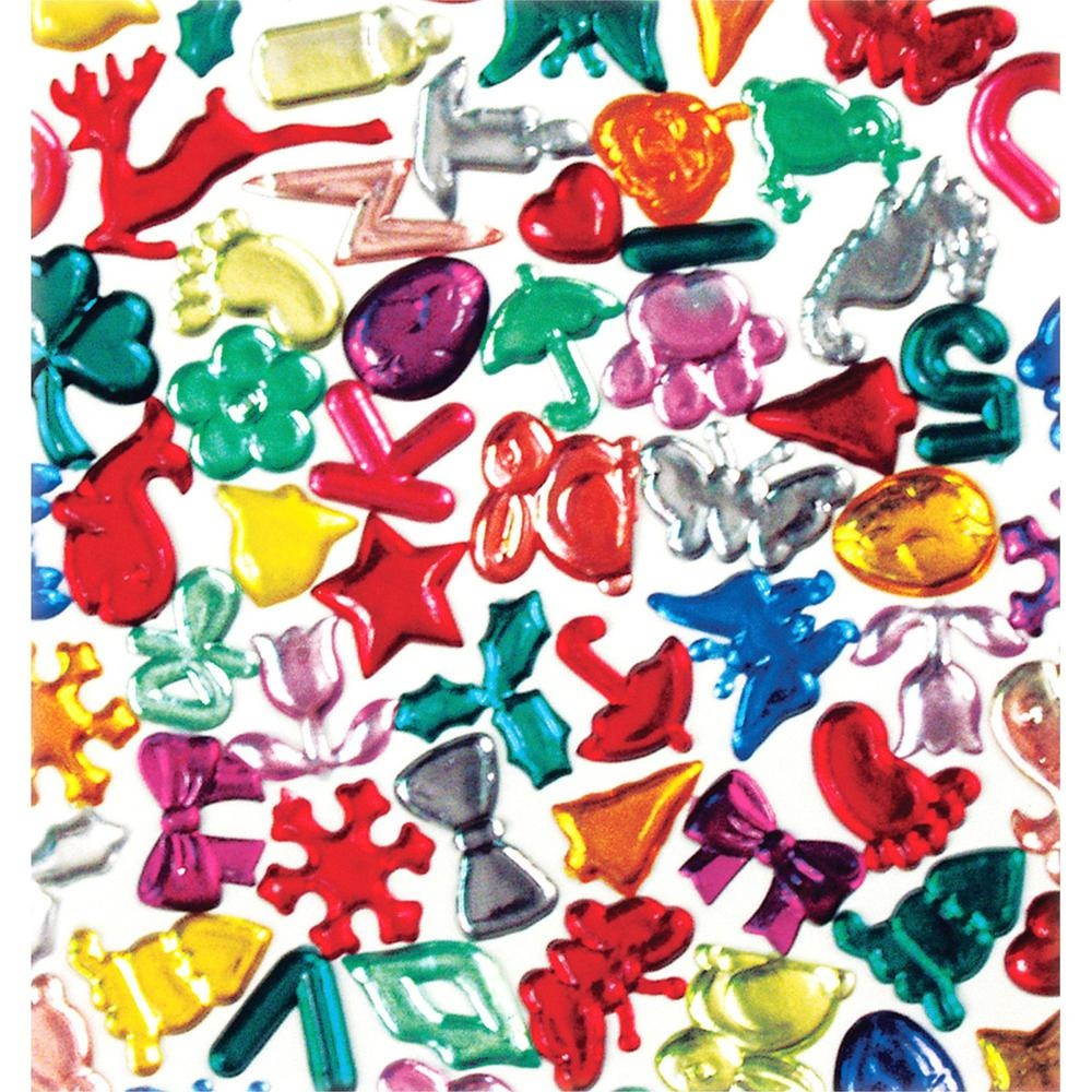 ChenilleKraft 1/2 lb Acrylic Gems - Acrylic - Assorted