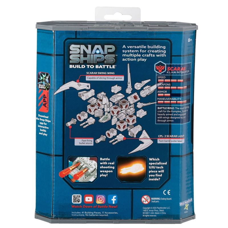 Snap Ships Scarab K.L.A.W. Interceptor