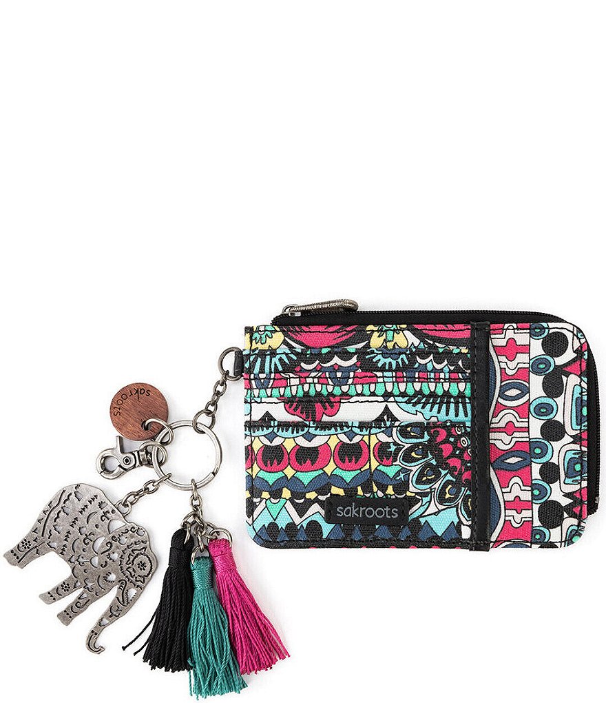 Sakroots Laguna Card Wallet