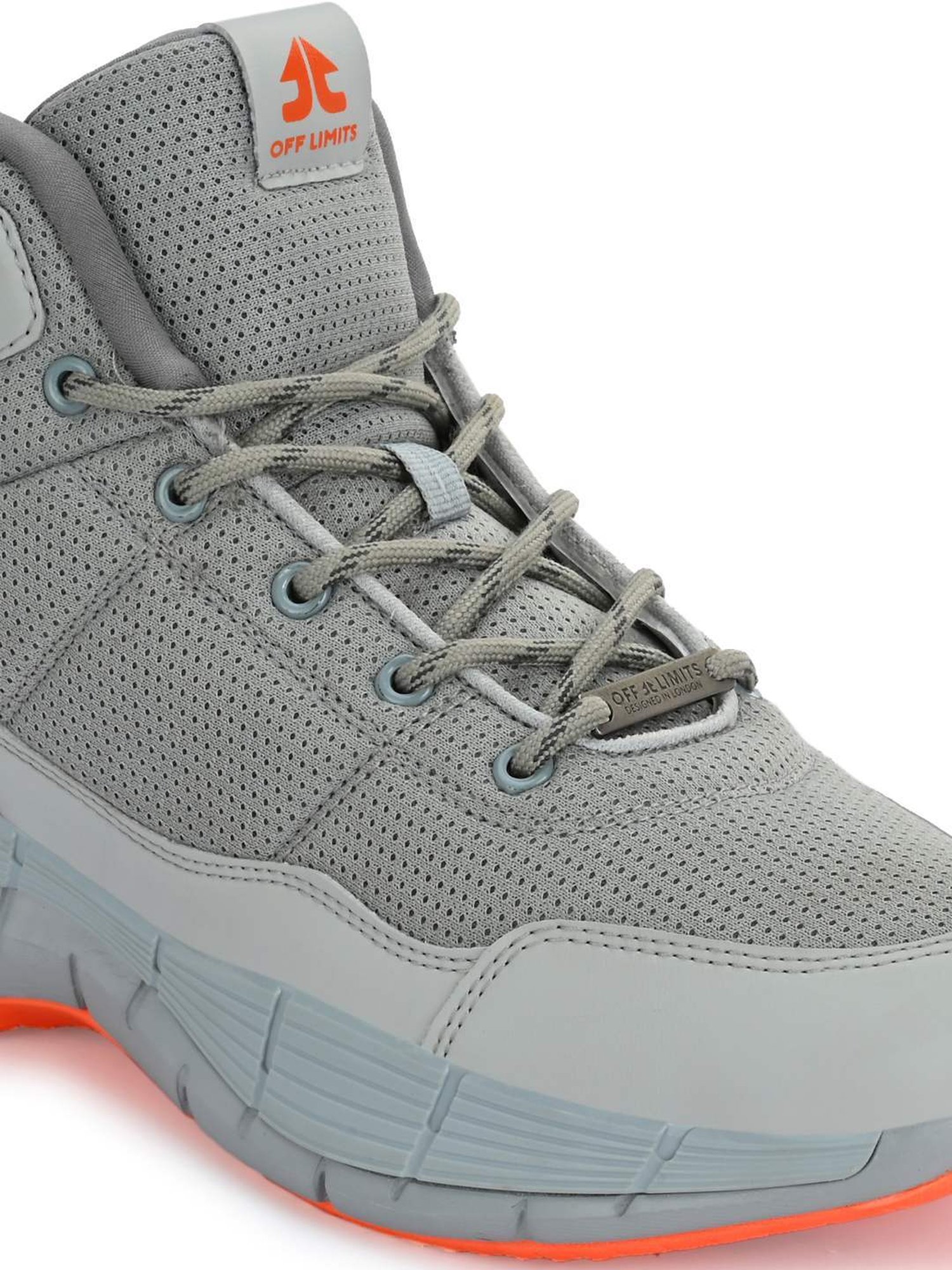 Off Limits Men's S.W.A.T. (Sports Edition) Grey Basketball Shoes