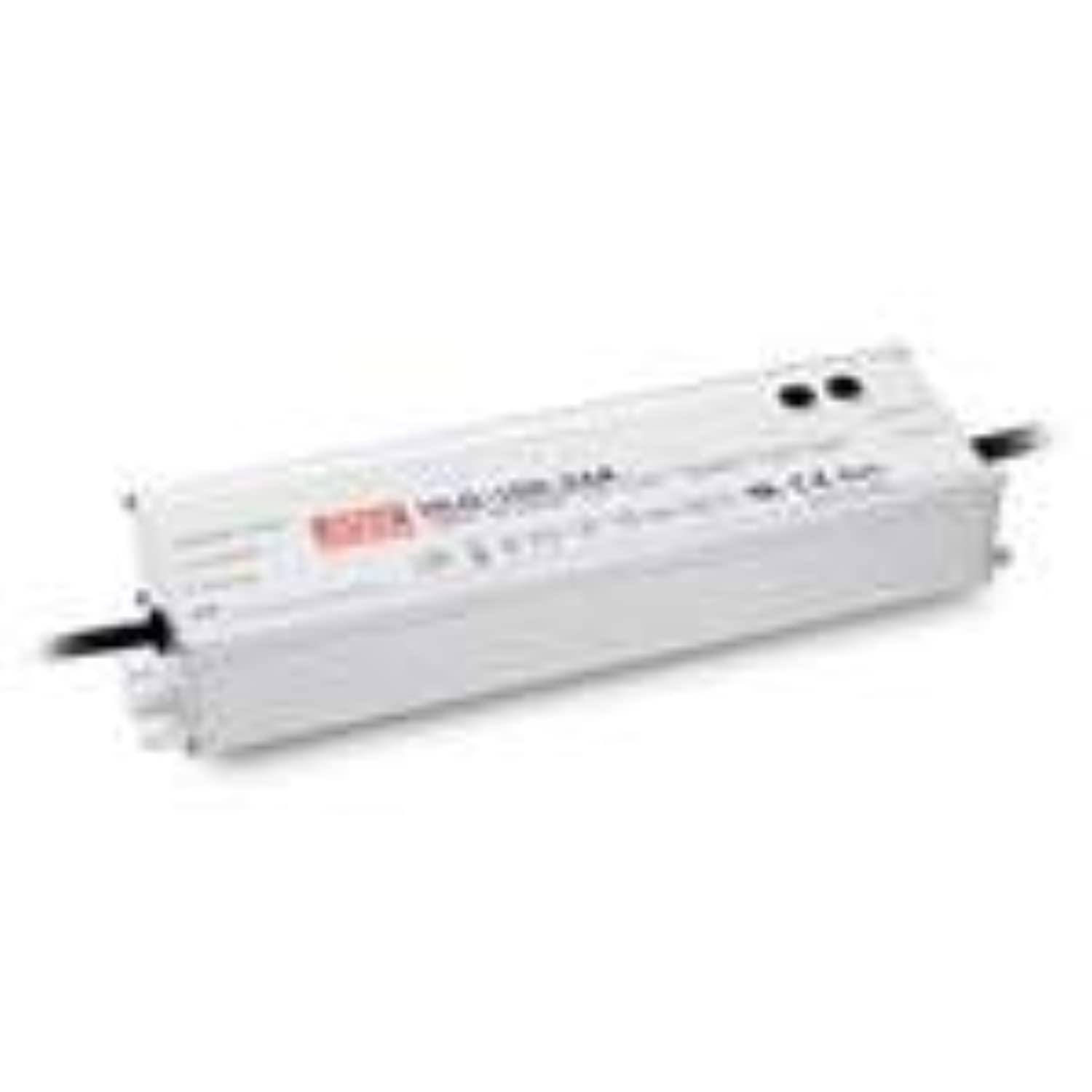 mean well hlg-100h-24b led power supply 96w 12-24v 4a cc+cv, ip67, pfc, dimming with 1-10v pwm resistance, input: 90~305vac, 12