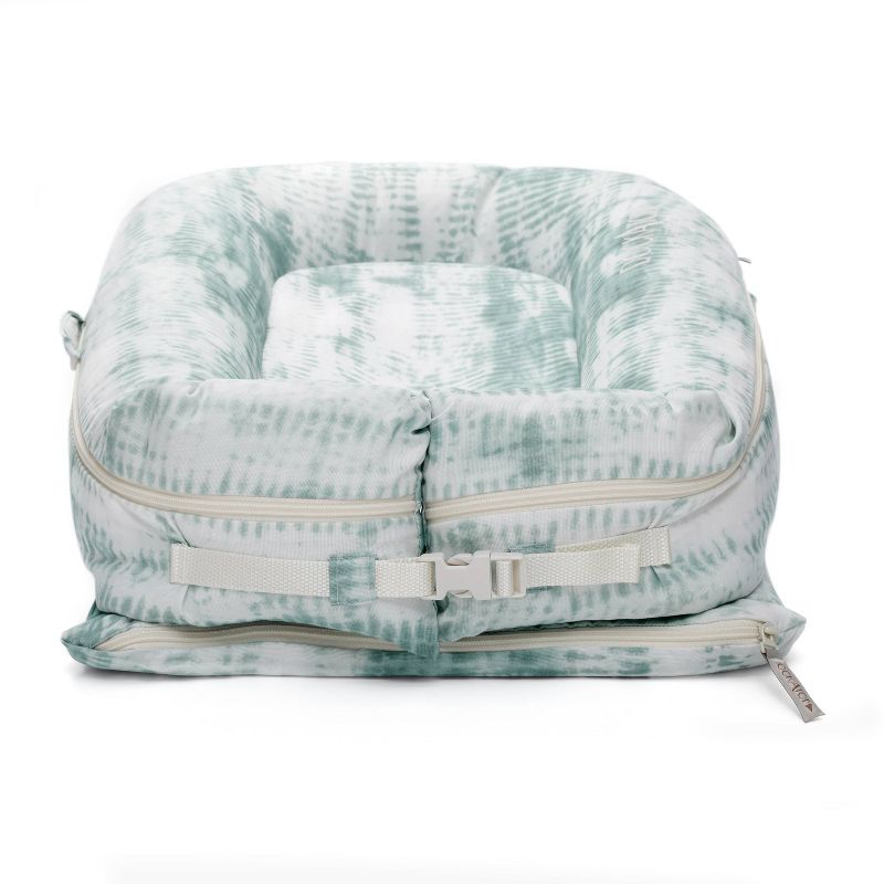 DockATot Deluxe+ Dock - Marine Shibori