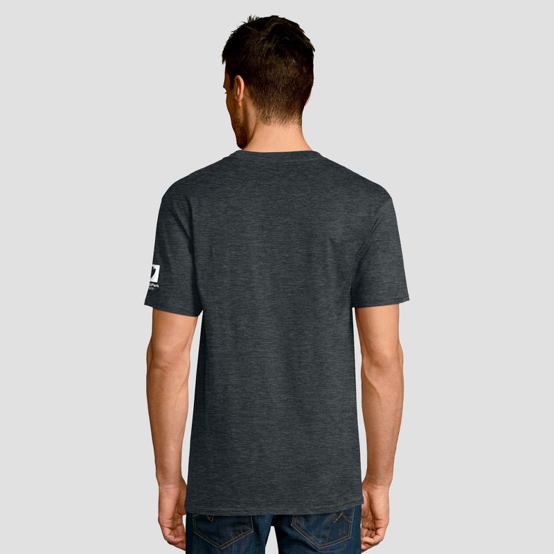 Columbia Black Regular Fit Sports T-Shirt