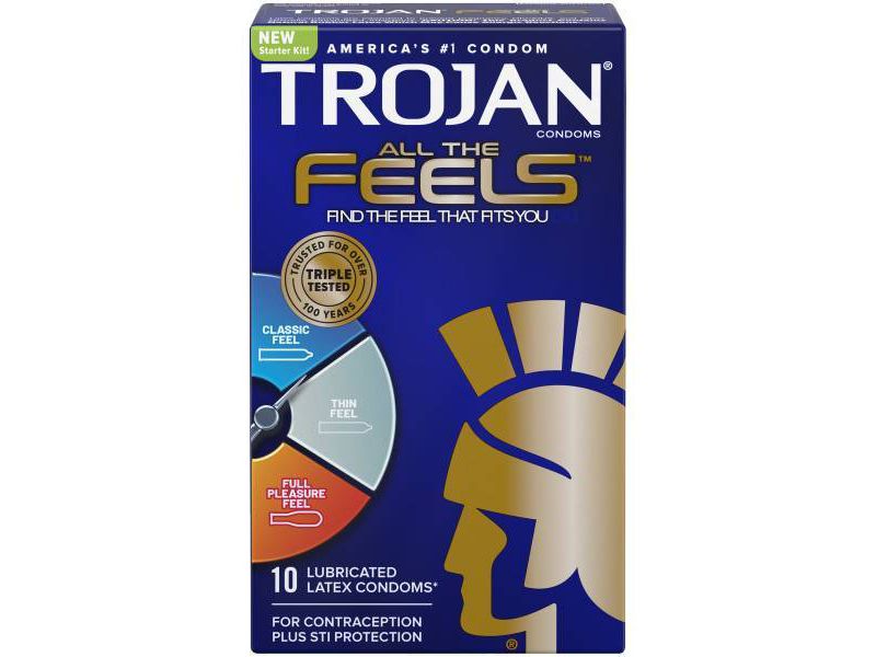 Trojan All the Feels Condoms - 10ct