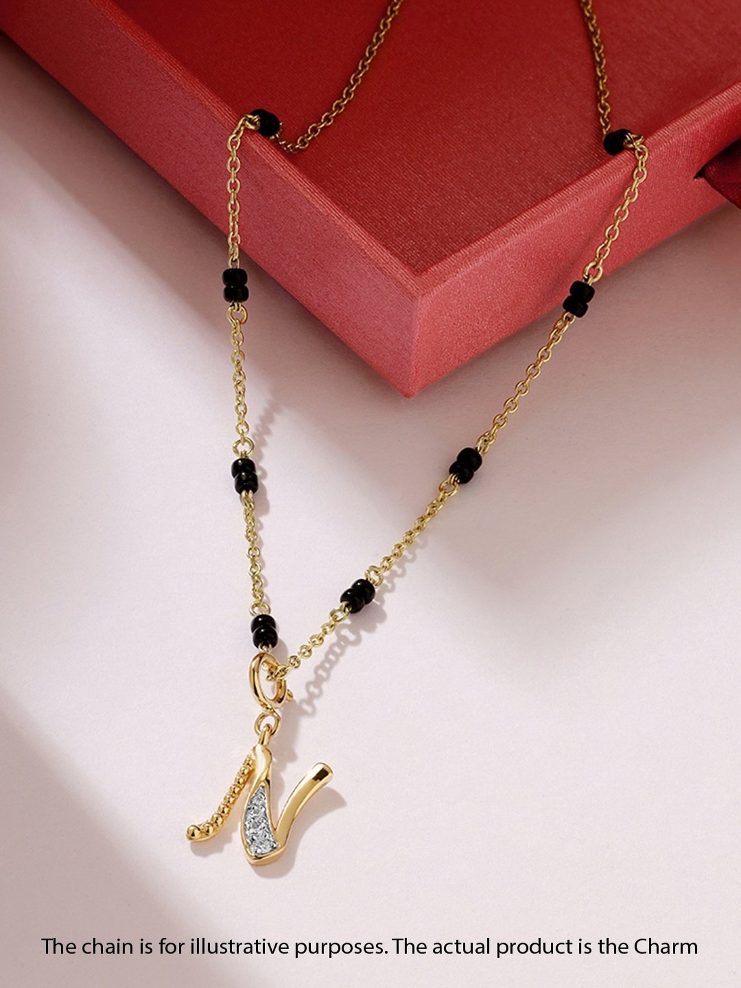 Mia Sutra DIY with Alphabet Charms- N