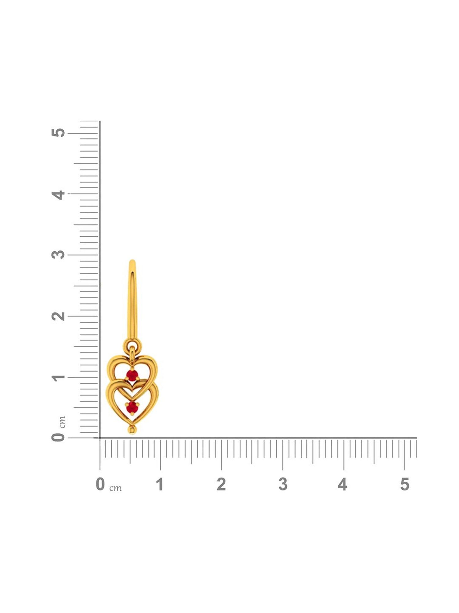 P.C. Chandra Jewellers 18k Gold Earrings for Women