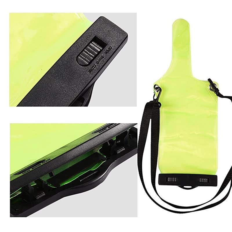 Portable Waterproof Pouch Bag Case for Walkie Talkie UV5R UV82 BF 888S UVB6 Portable Electronic Equipment Protection Bag with Lanyard
