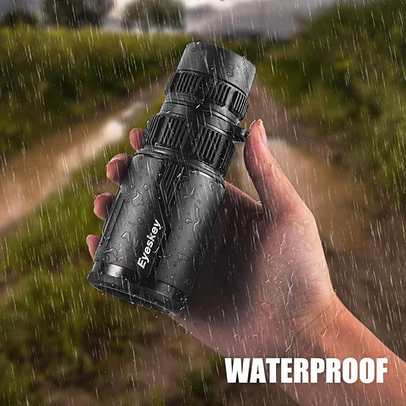 Seeker Pro HD Packet Monocular | Waterproof and FogProof | Optimized Clear Optics | Compact Size Theater Monoculars for Birding Travelling 824X42