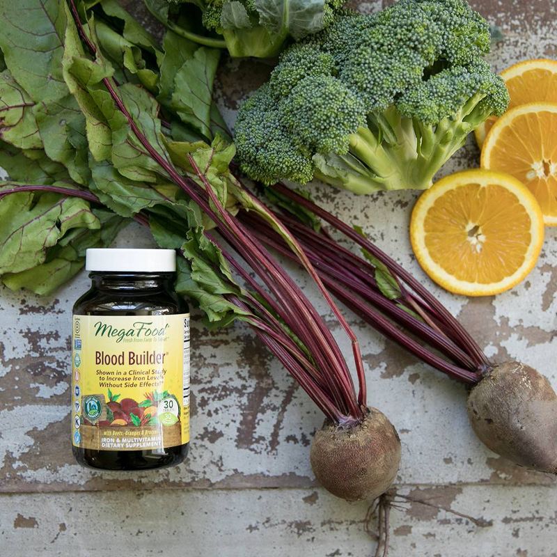 MegaFood Blood Builder Vegan Tablets - 30ct