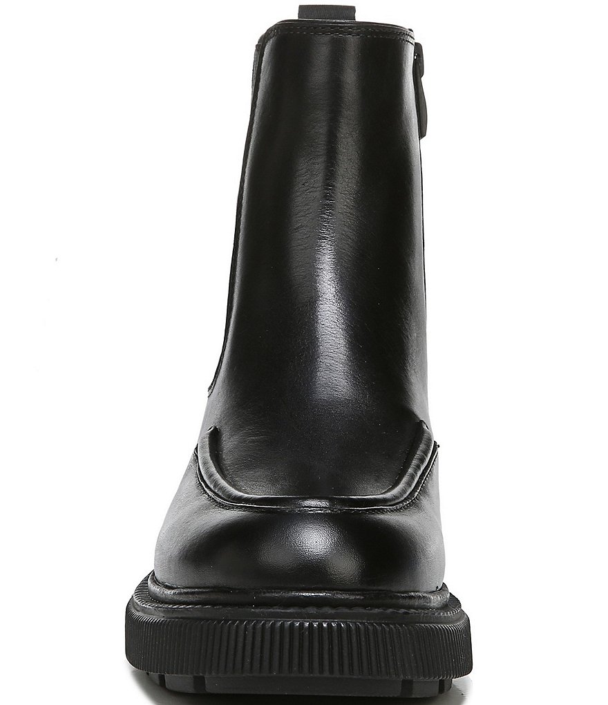 bionica Denali 2 Collection Derinda Waterproof Leather Block Heel Lug Sole Combat Booties