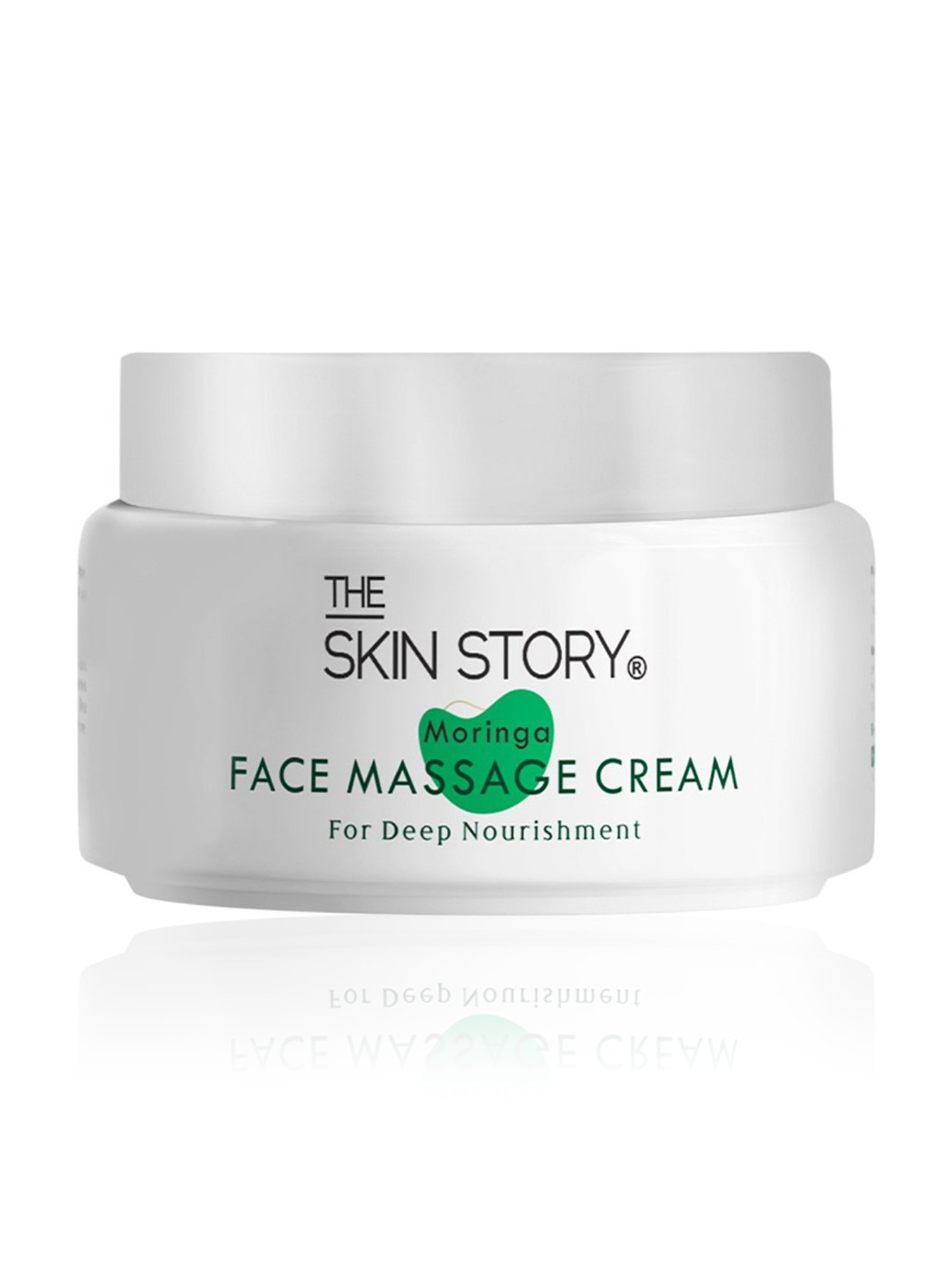 The Skin Story Moringa Face Massage Cream for Deep Nourishment - 50 gm