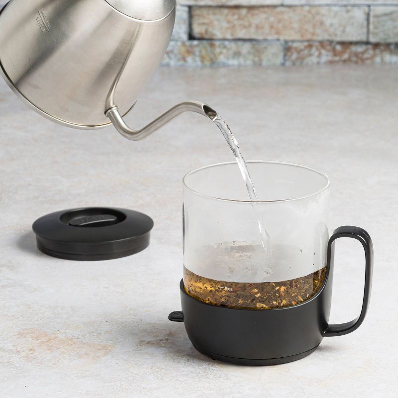 Primula Addison 3-Cup Coffee Maker with Filter - Black