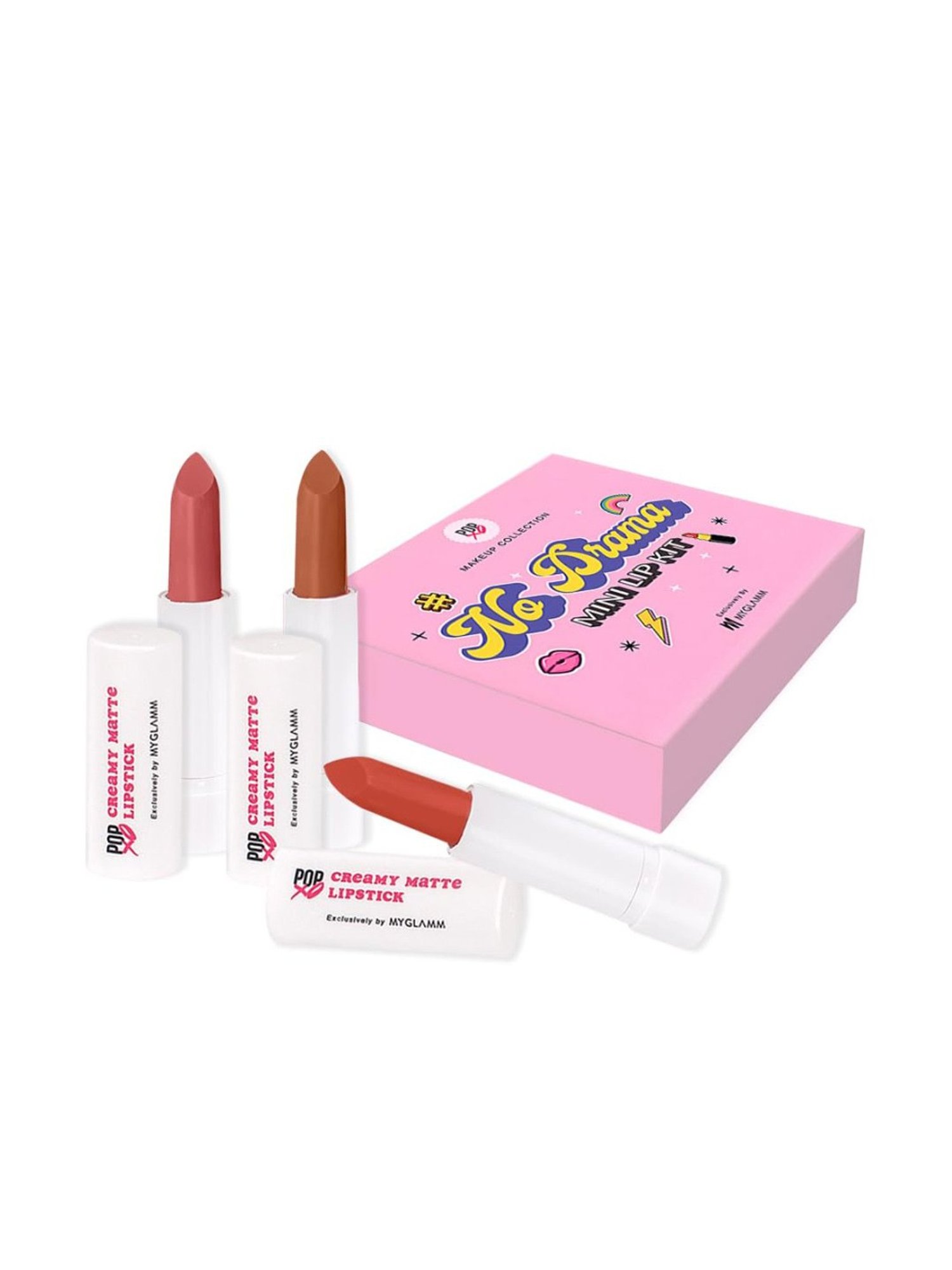MyGlamm POPxo Makeup Collection Mini Lip Kit No Drama